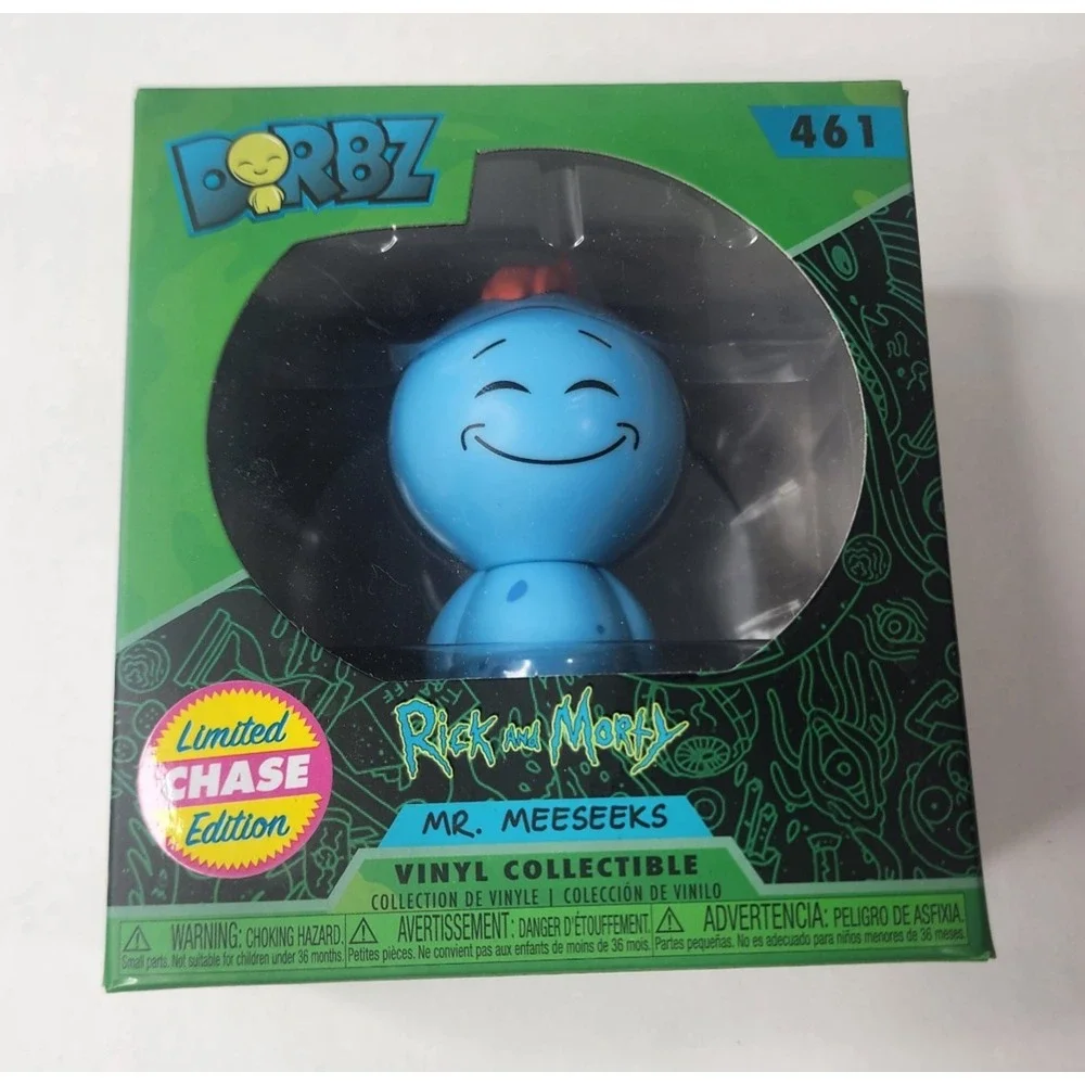 Funko Dorbz - Rick and Morty - Mr. Meeseeks (Chase) #461 - NIB